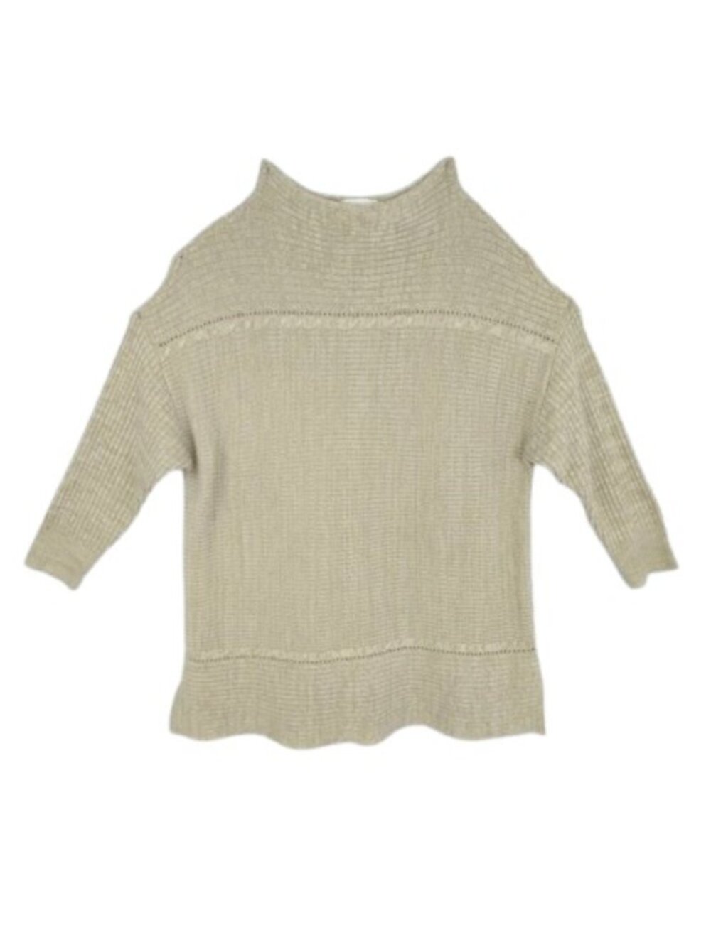 Westport 1962 Tan Knit Tunic Sweater 2X